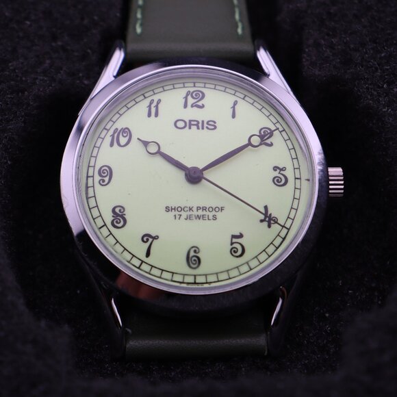 Oris Vintage Swiss 17 Jewels Hand-Wound Mechanical Men's Watch - FREE SHIPPING - Picture 12 of 12
